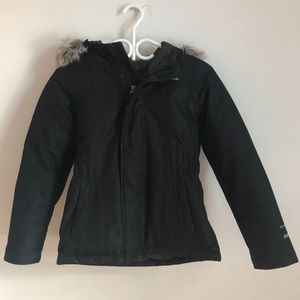 The North Face Girls Black Winter Coat